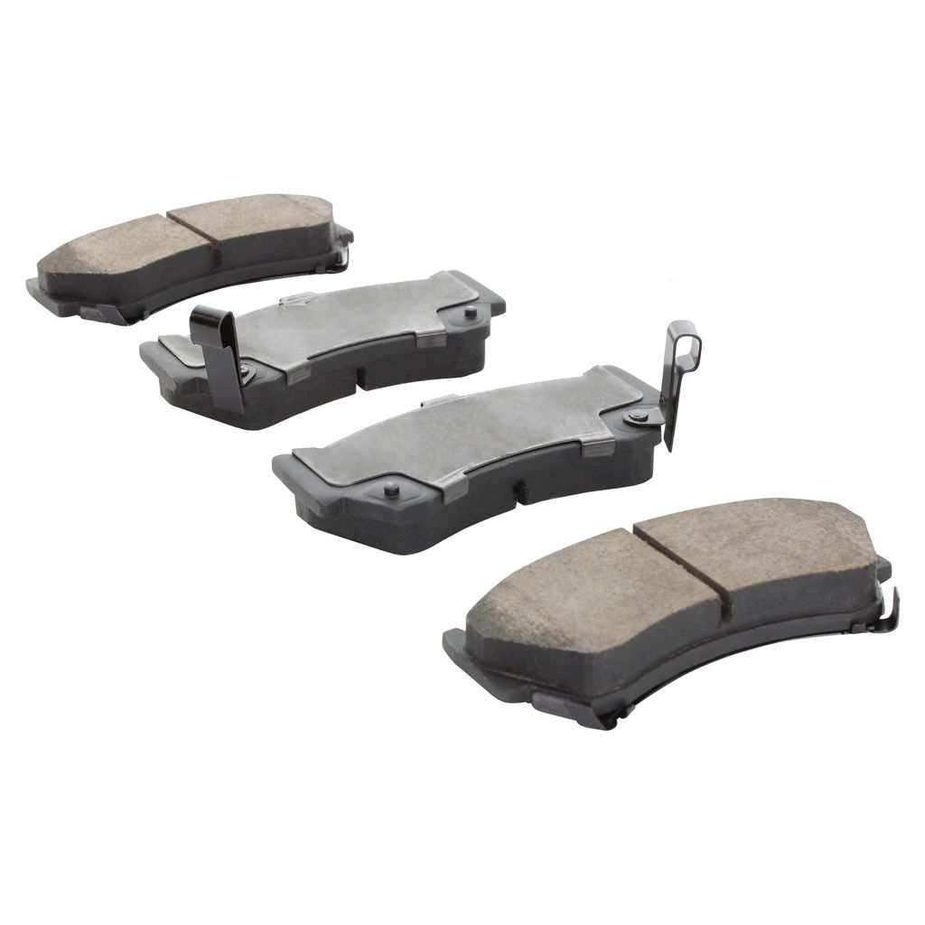 Quality-Built 1000-0668M - QB Semi-Metallic Brake Pad Set