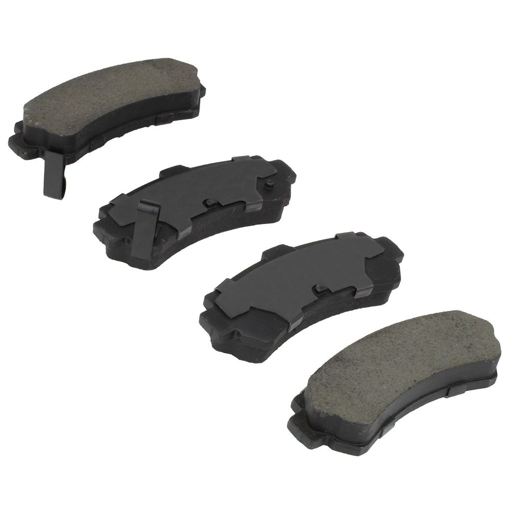 Quality-Built 1000-0669M - QB Semi-Metallic Brake Pad Set
