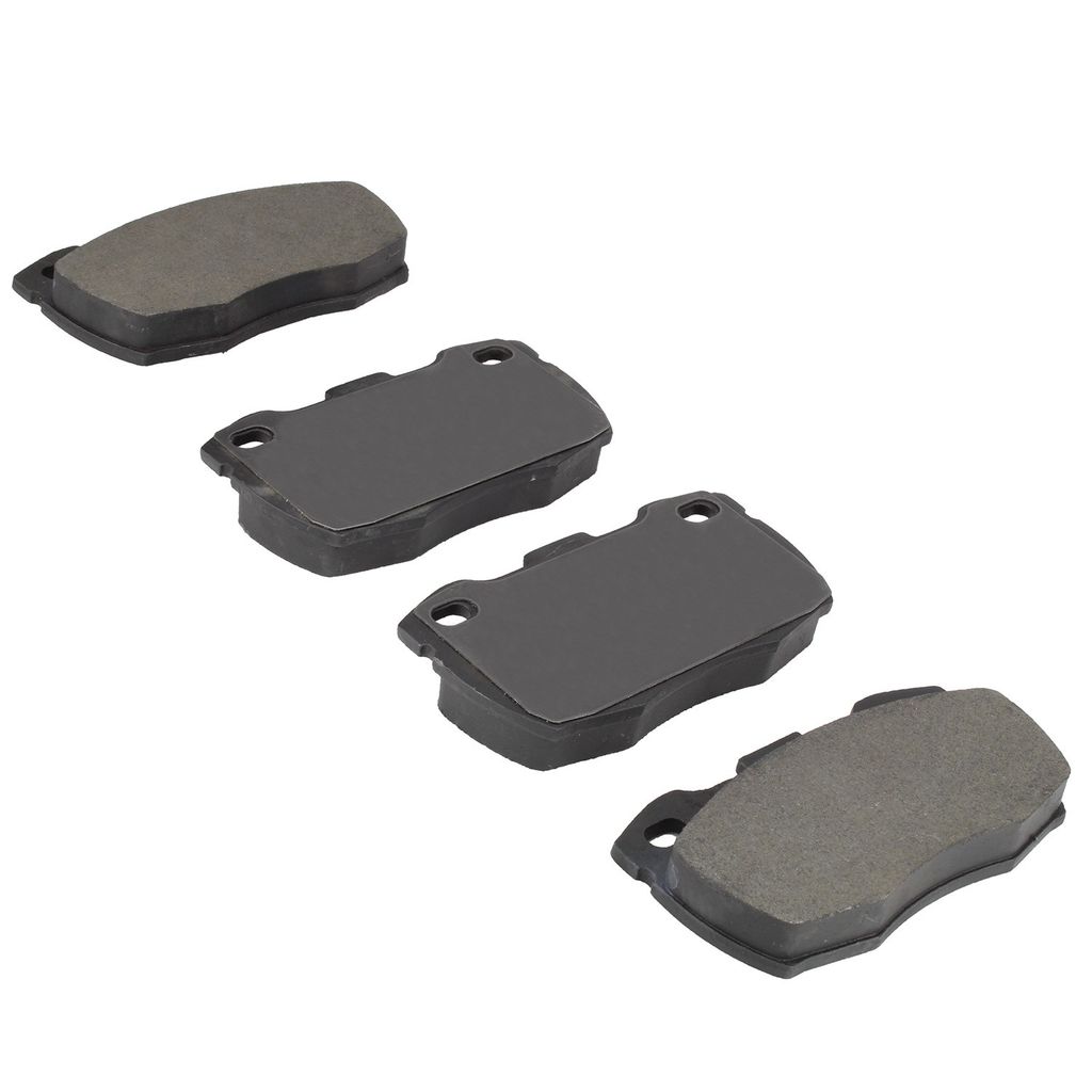Quality-Built 1000-0671M - QB Semi-Metallic Brake Pad Set