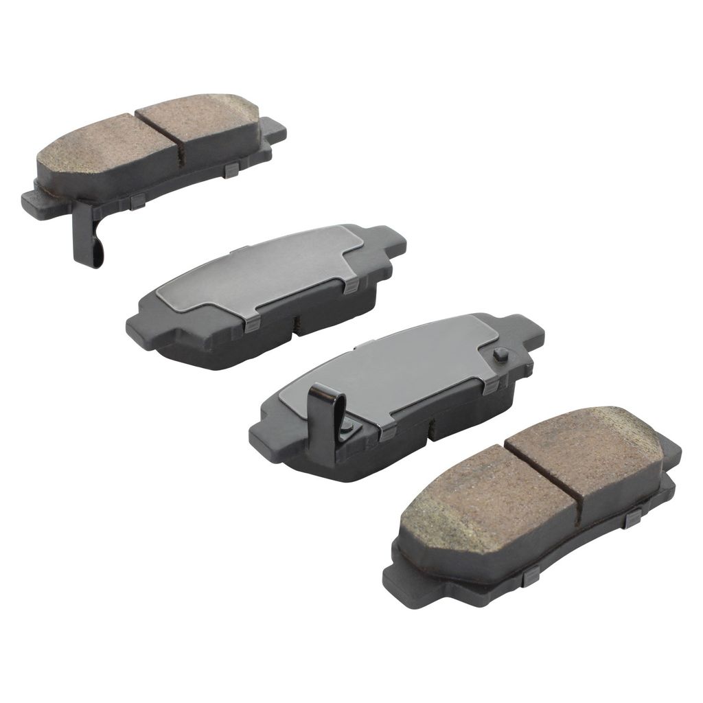 Quality-Built 1000-0672M - QB Semi-Metallic Brake Pad Set