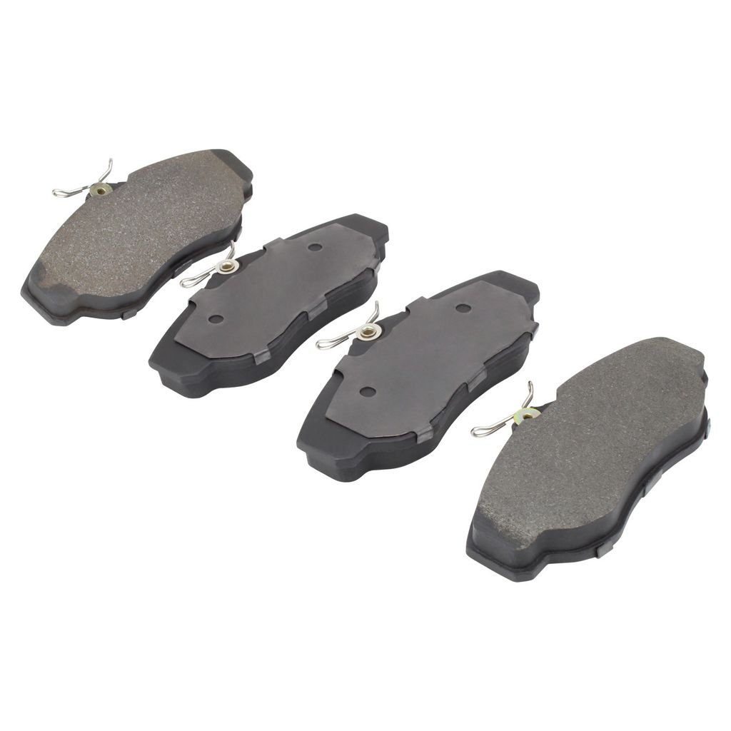 Quality-Built 1000-0676M - QB Semi-Metallic Brake Pad Set