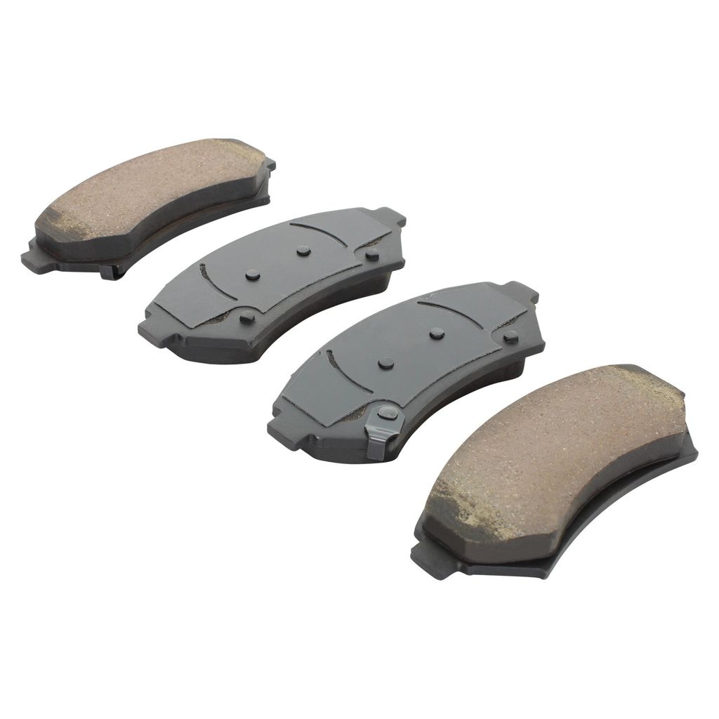 Quality-Built 1000-0699M - QB Semi-Metallic Brake Pad Set