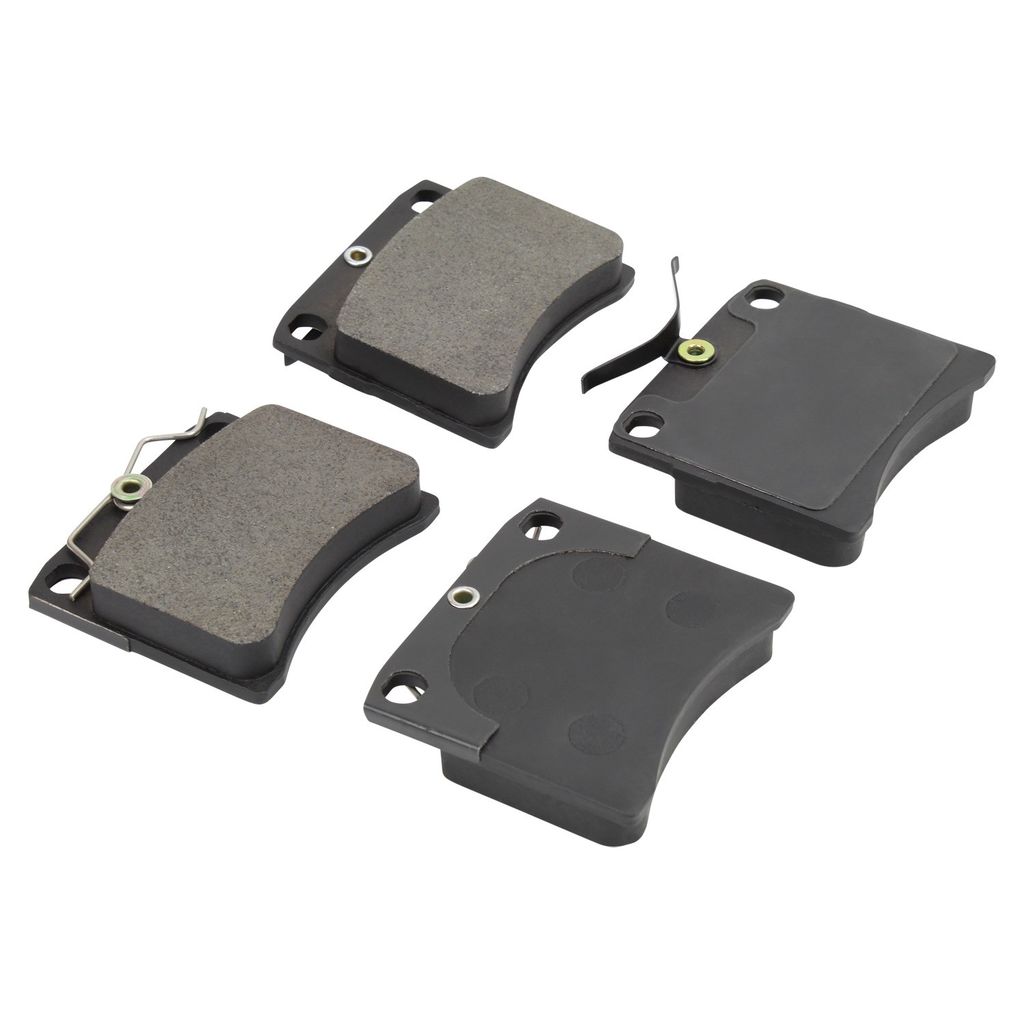 Quality-Built 1000-0703M - QB Semi-Metallic Brake Pad Set