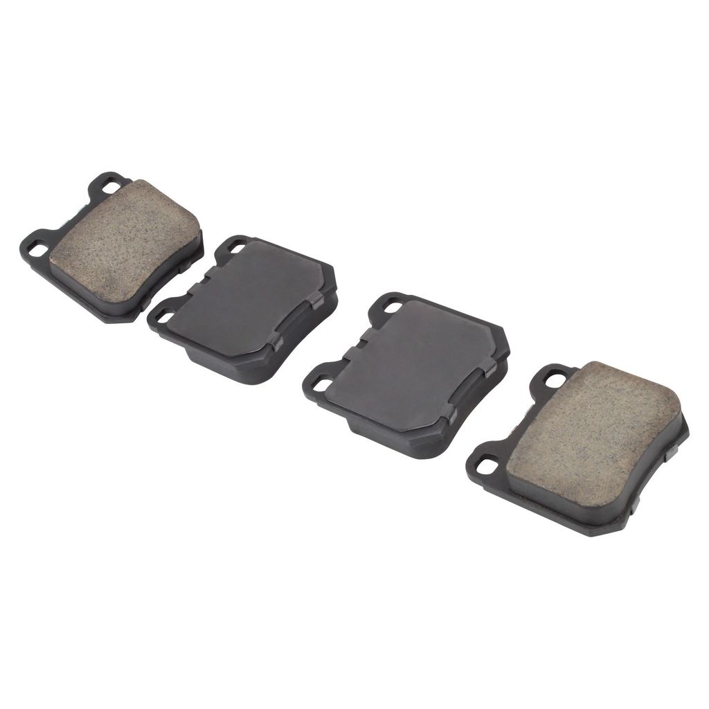 Quality-Built 1000-0709M - QB Semi-Metallic Brake Pad Set