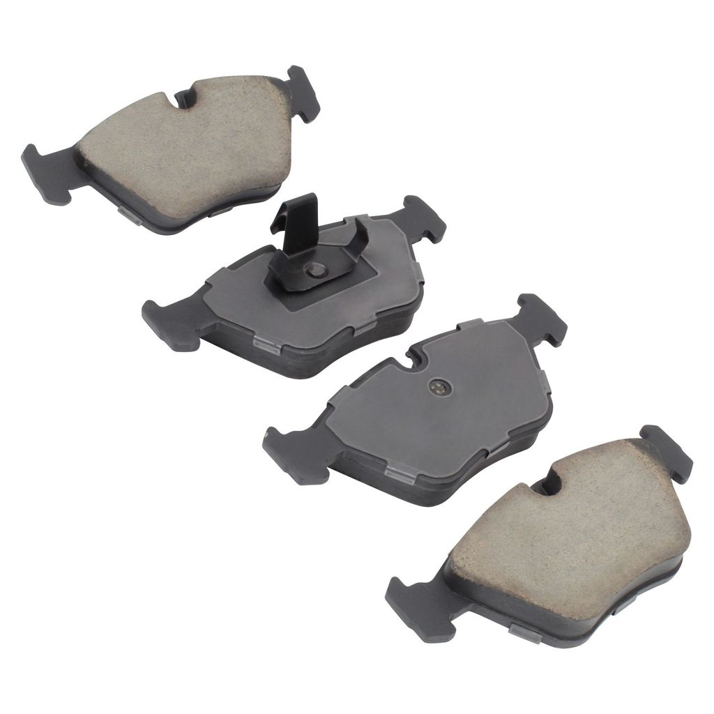 Quality-Built 1000-0725M - QB Semi-Metallic Brake Pad Set