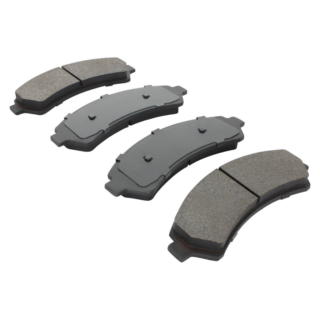 Quality-Built 1000-0726M - QB Semi-Metallic Brake Pad Set