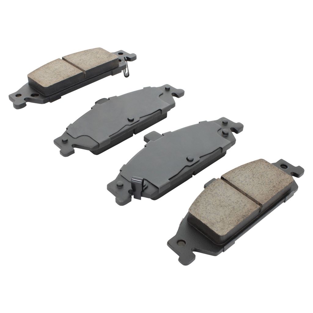 Quality-Built 1000-0727M - QB Semi-Metallic Brake Pad Set