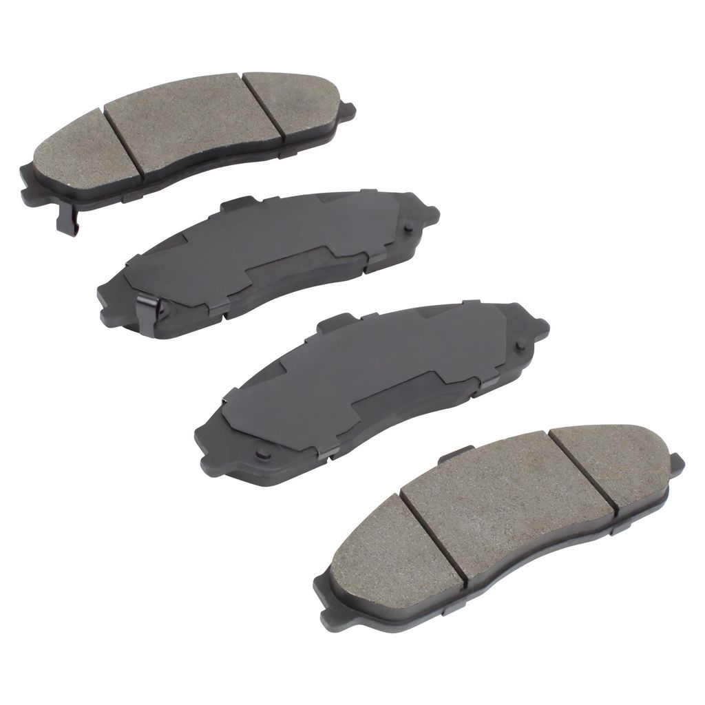 Quality-Built 1000-0731M - QB Semi-Metallic Brake Pad Set