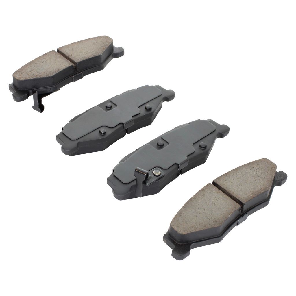 Quality-Built 1000-0732M - QB Semi-Metallic Brake Pad Set