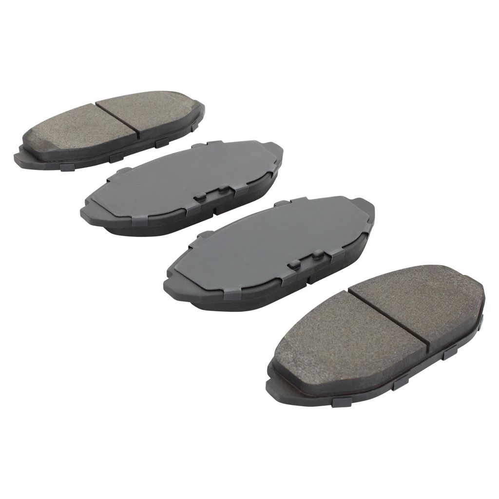 Quality-Built 1000-0748M - QB Semi-Metallic Brake Pad Set