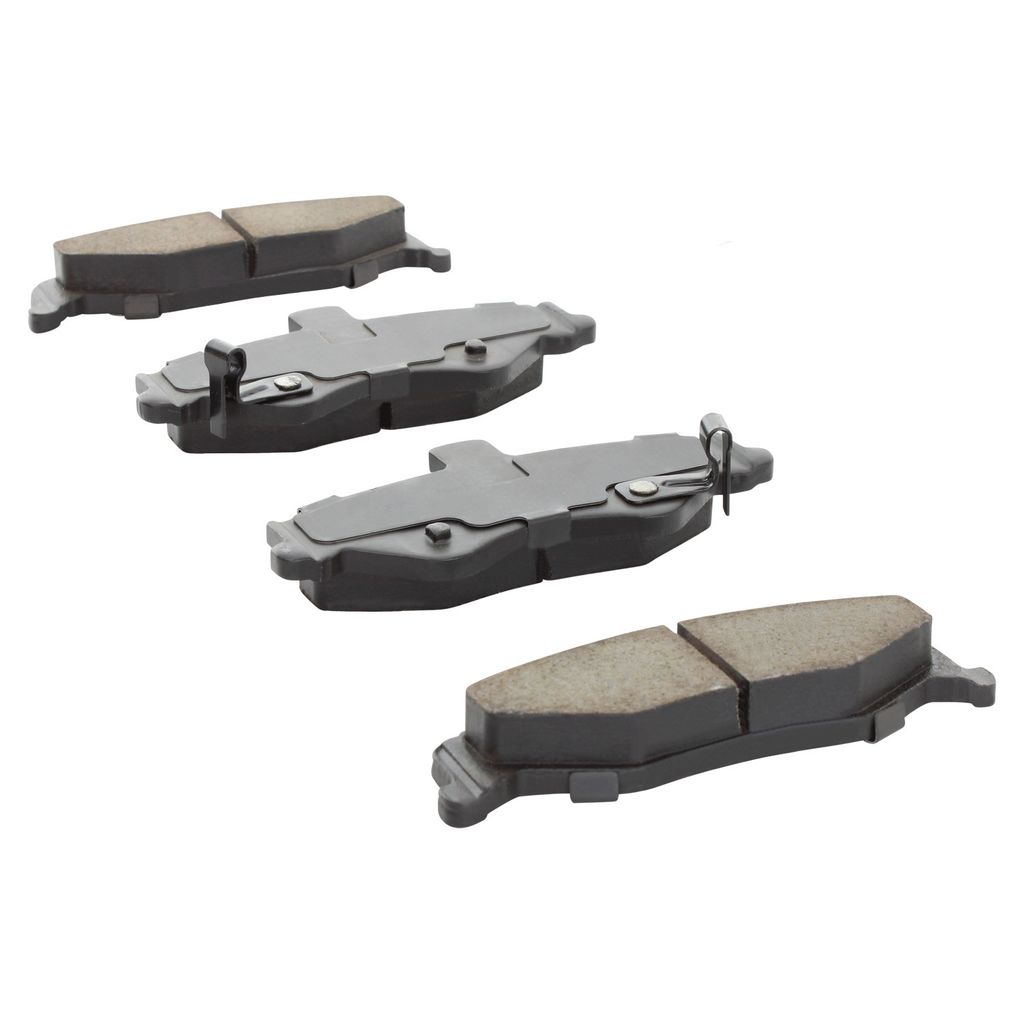 Quality-Built 1000-0750M - QB Semi-Metallic Brake Pad Set