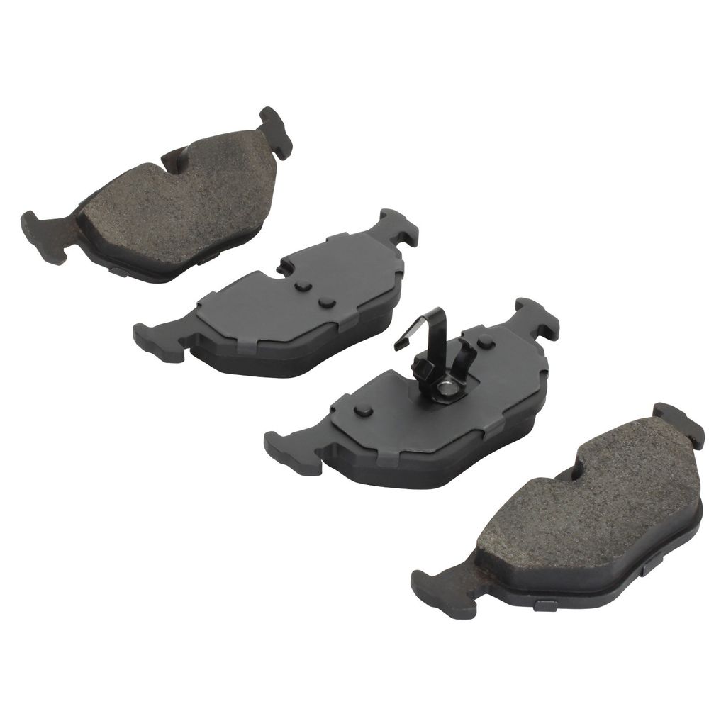Quality-Built 1000-0763M - QB Semi-Metallic Brake Pad Set