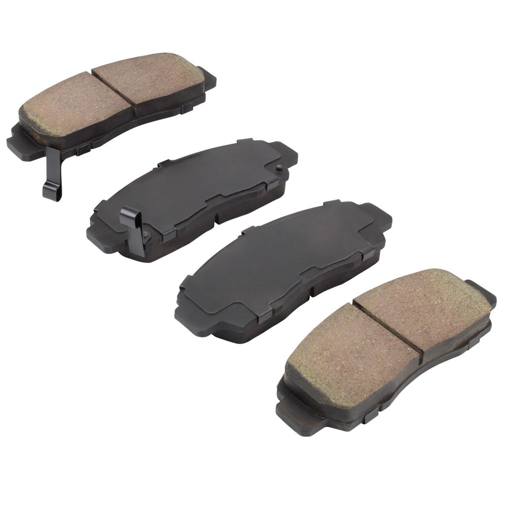Quality-Built 1000-0787M - QB Semi-Metallic Brake Pad Set