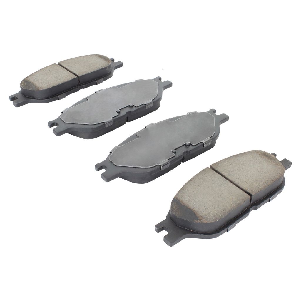 Quality-Built 1000-0803M - QB Semi-Metallic Brake Pad Set