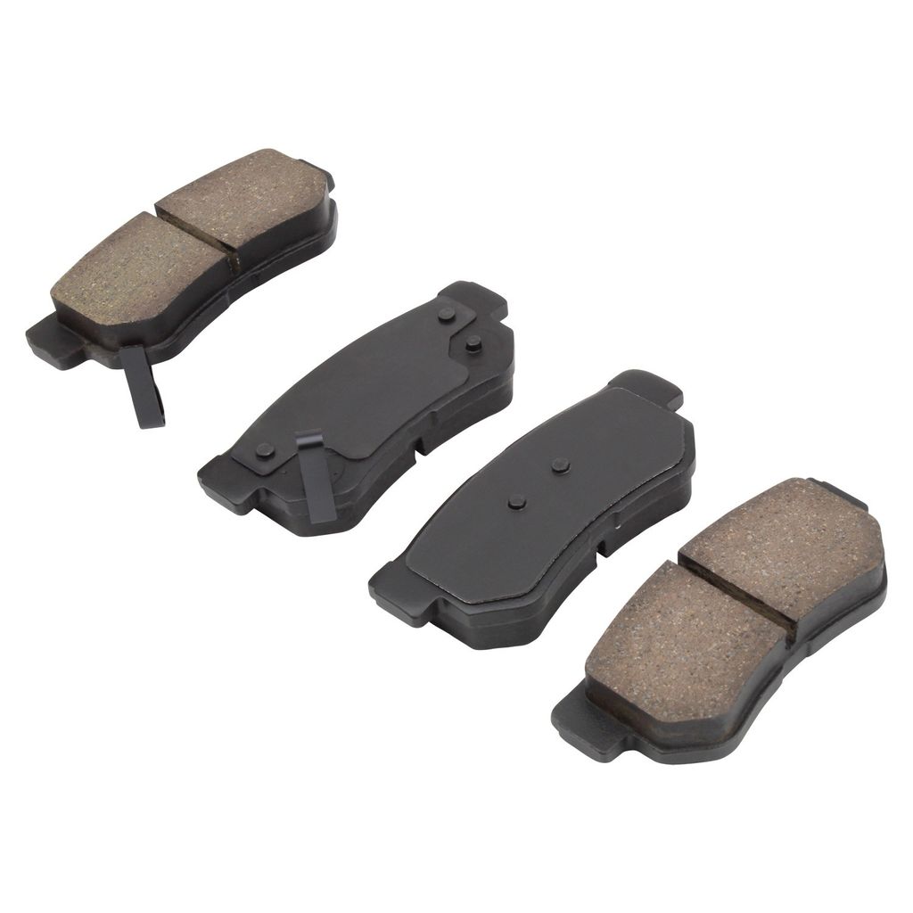 Quality-Built 1000-0813M - QB Semi-Metallic Brake Pad Set