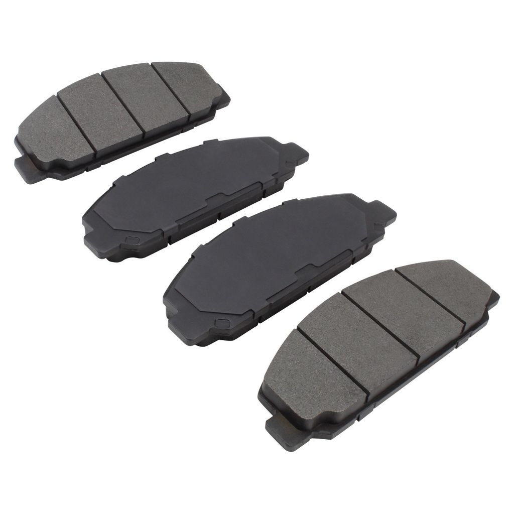 Quality-Built 1000-0827M - QB Semi-Metallic Brake Pad Set