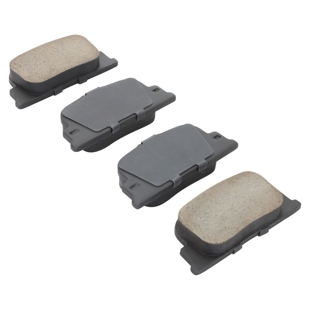 Quality-Built 1000-0835M - QB Semi-Metallic Brake Pad Set
