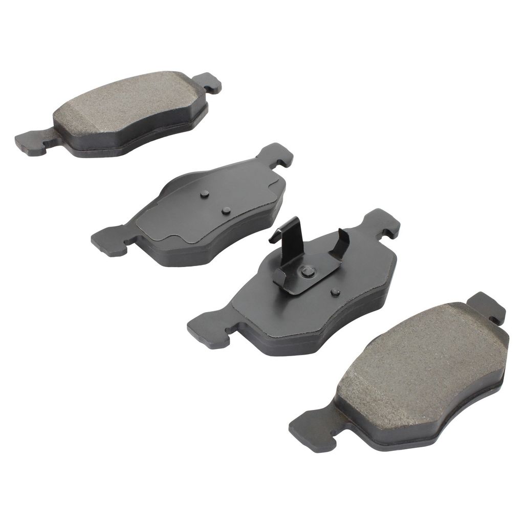 Quality-Built 1000-0843M - QB Semi-Metallic Brake Pad Set