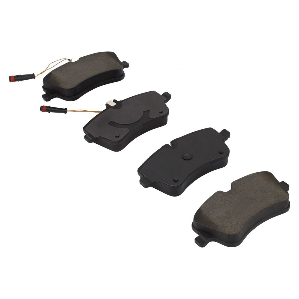 Quality-Built 1000-0872M - QB Semi-Metallic Brake Pad Set
