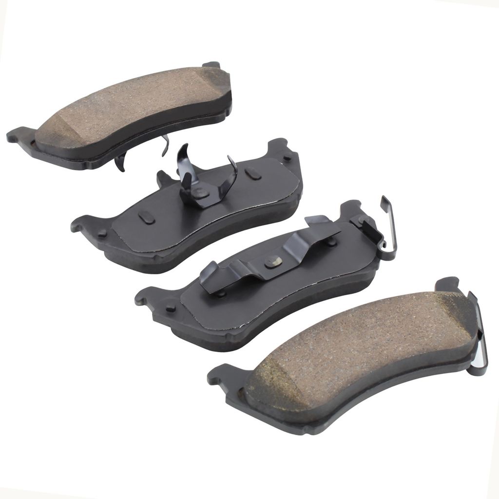 Quality-Built 1000-0875M - QB Semi-Metallic Brake Pad Set