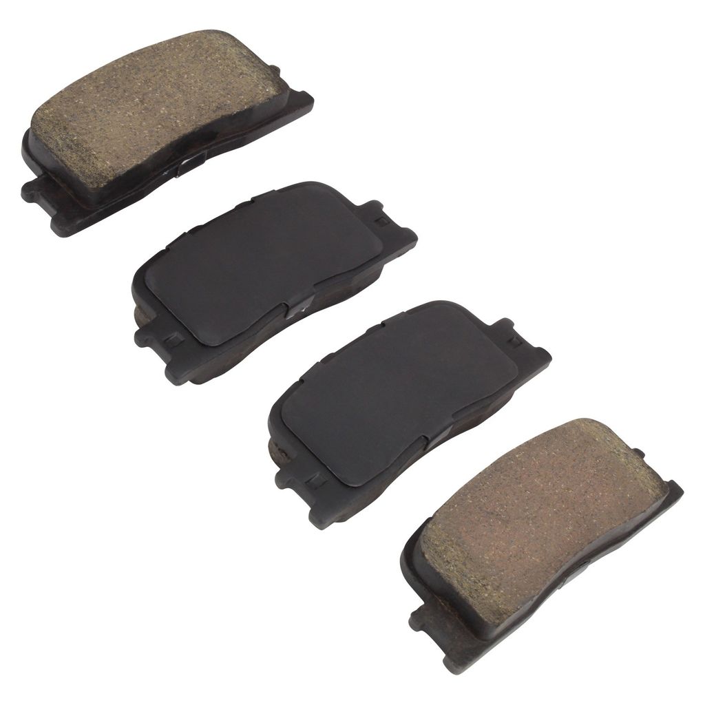 Quality-Built 1000-0885M - QB Semi-Metallic Brake Pad Set