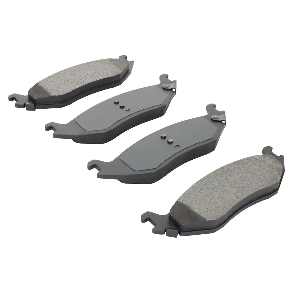 Quality-Built 1000-0898M - QB Semi-Metallic Brake Pad Set