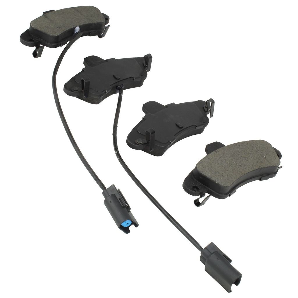 Quality-Built 1000-0899M - QB Semi-Metallic Brake Pad Set