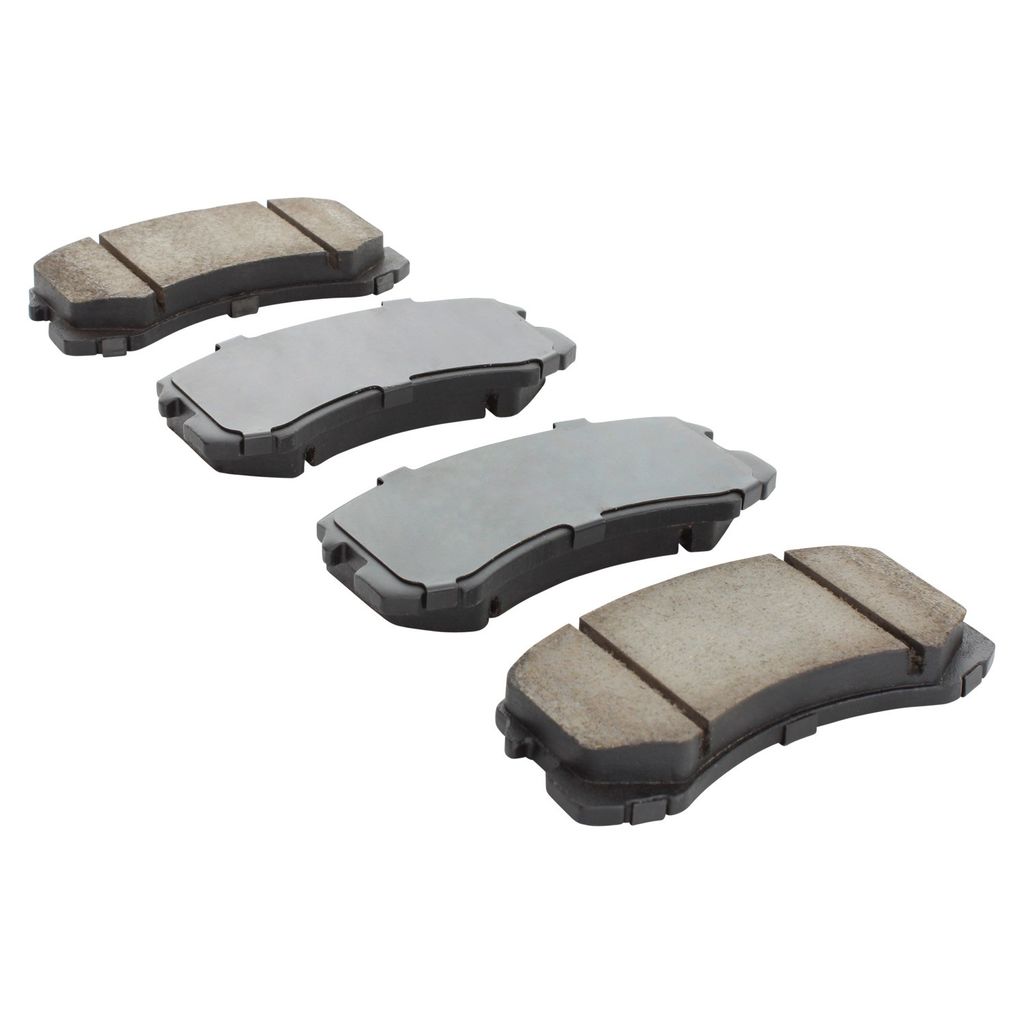 Quality-Built 1000-0904M - QB Semi-Metallic Brake Pad Set