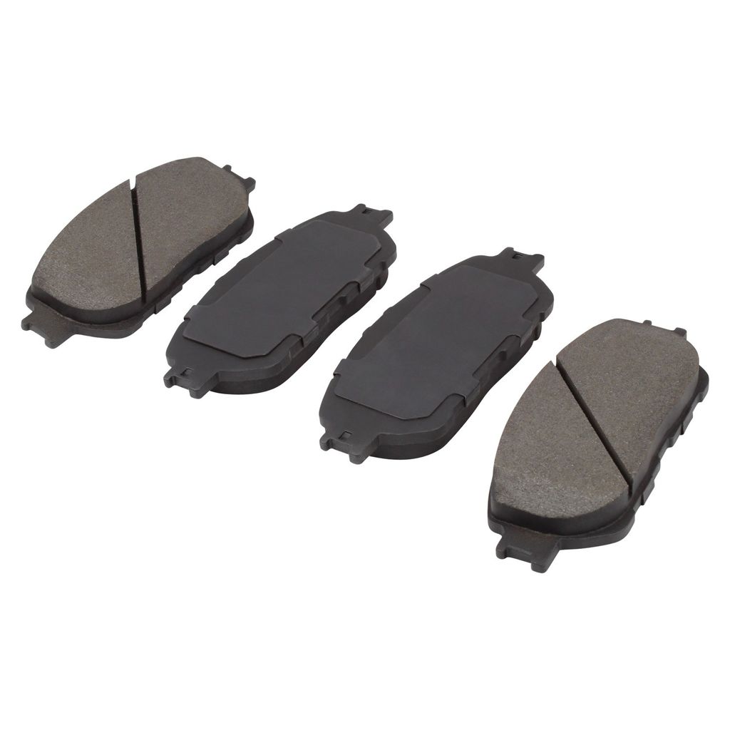 Quality-Built 1000-0906M - QB Semi-Metallic Brake Pad Set