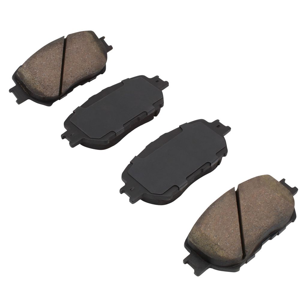 Quality-Built 1000-0908M - QB Semi-Metallic Brake Pad Set