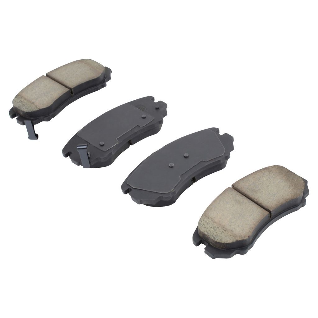 Quality-Built 1000-0924M - QB Semi-Metallic Brake Pad Set