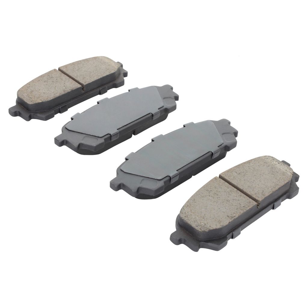Quality-Built 1000-1004M - QB Semi-Metallic Brake Pad Set