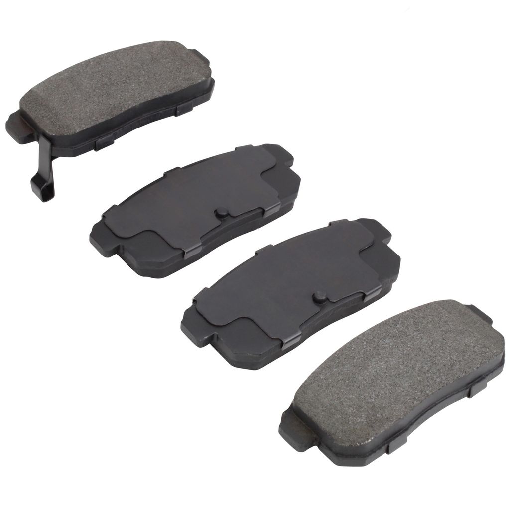 Quality-Built 1000-1008M - QB Semi-Metallic Brake Pad Set