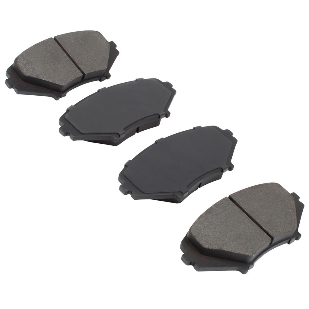 Quality-Built 1000-1009M - QB Semi-Metallic Brake Pad Set