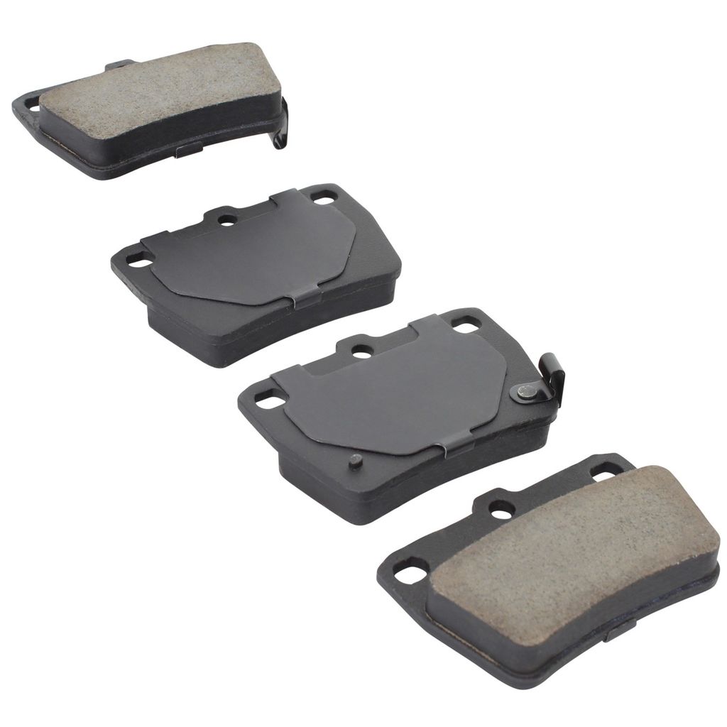 Quality-Built 1000-1051M - QB Semi-Metallic Brake Pad Set