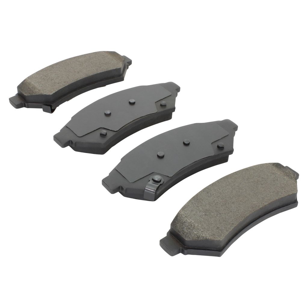 Quality-Built 1000-1075M - QB Semi-Metallic Brake Pad Set