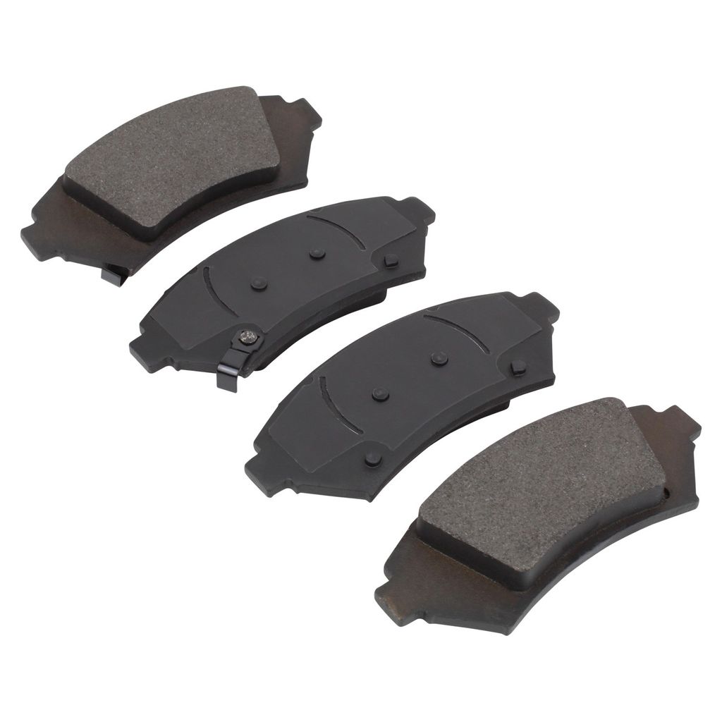 Quality-Built 1000-1076M - QB Semi-Metallic Brake Pad Set