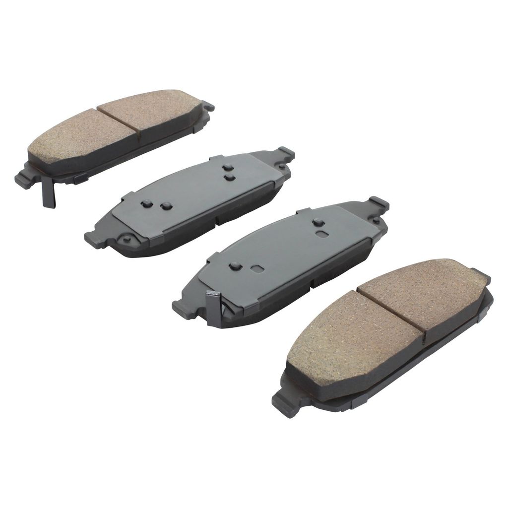 Quality-Built 1000-1080M - QB Semi-Metallic Brake Pad Set