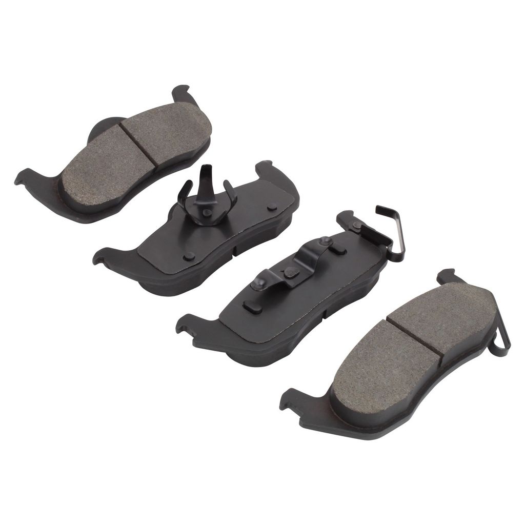 Quality-Built 1000-1087M - QB Semi-Metallic Brake Pad Set