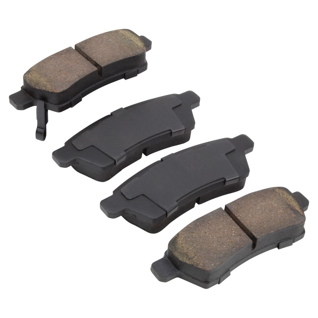 Quality-Built 1000-1100M - QB Semi-Metallic Brake Pad Set