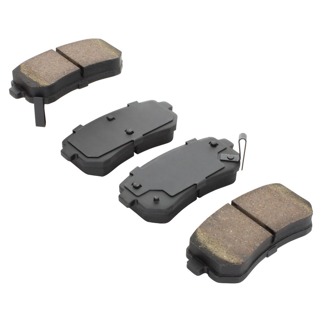 Quality-Built 1000-1157M - QB Semi-Metallic Brake Pad Set