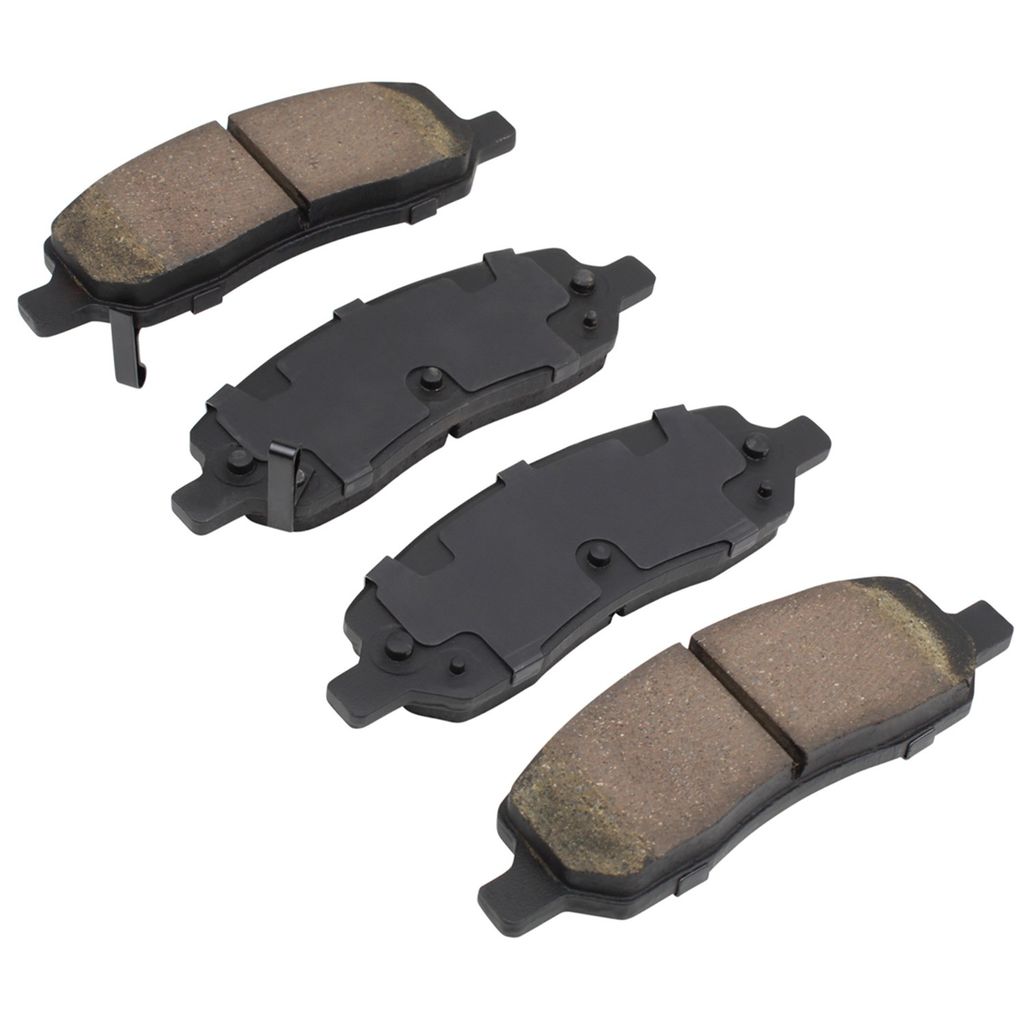 Quality-Built 1000-1172M - QB Semi-Metallic Brake Pad Set
