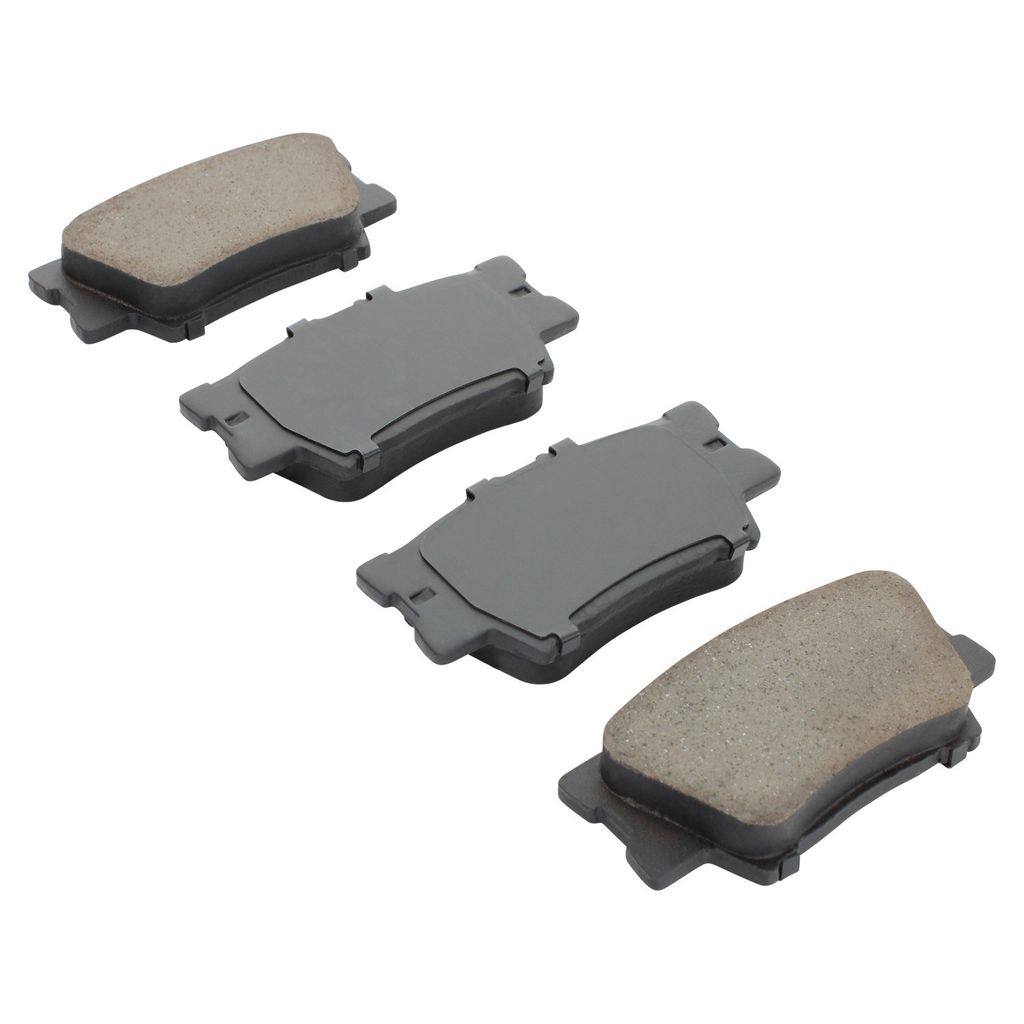 Quality-Built 1000-1212M - QB Semi-Metallic Brake Pad Set