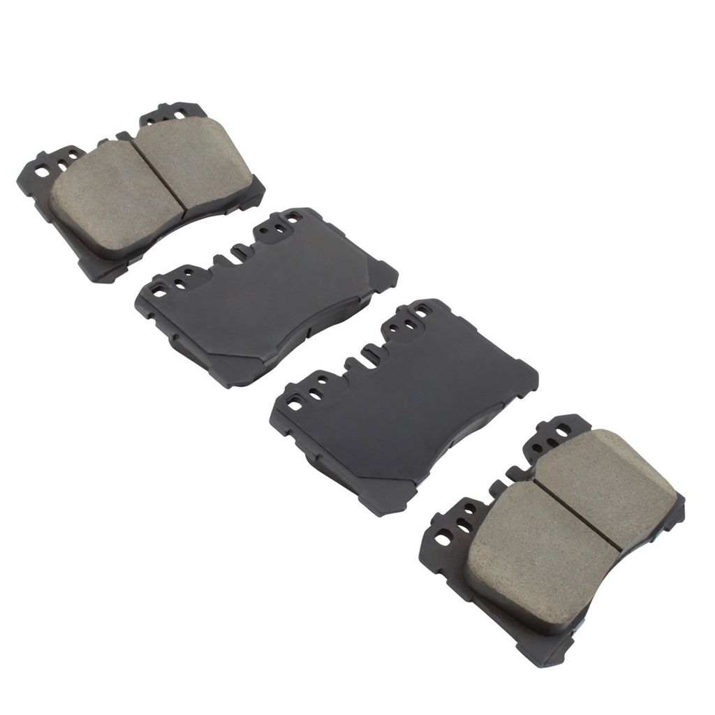 Quality-Built 1000-1282M - QB Semi-Metallic Brake Pad Set