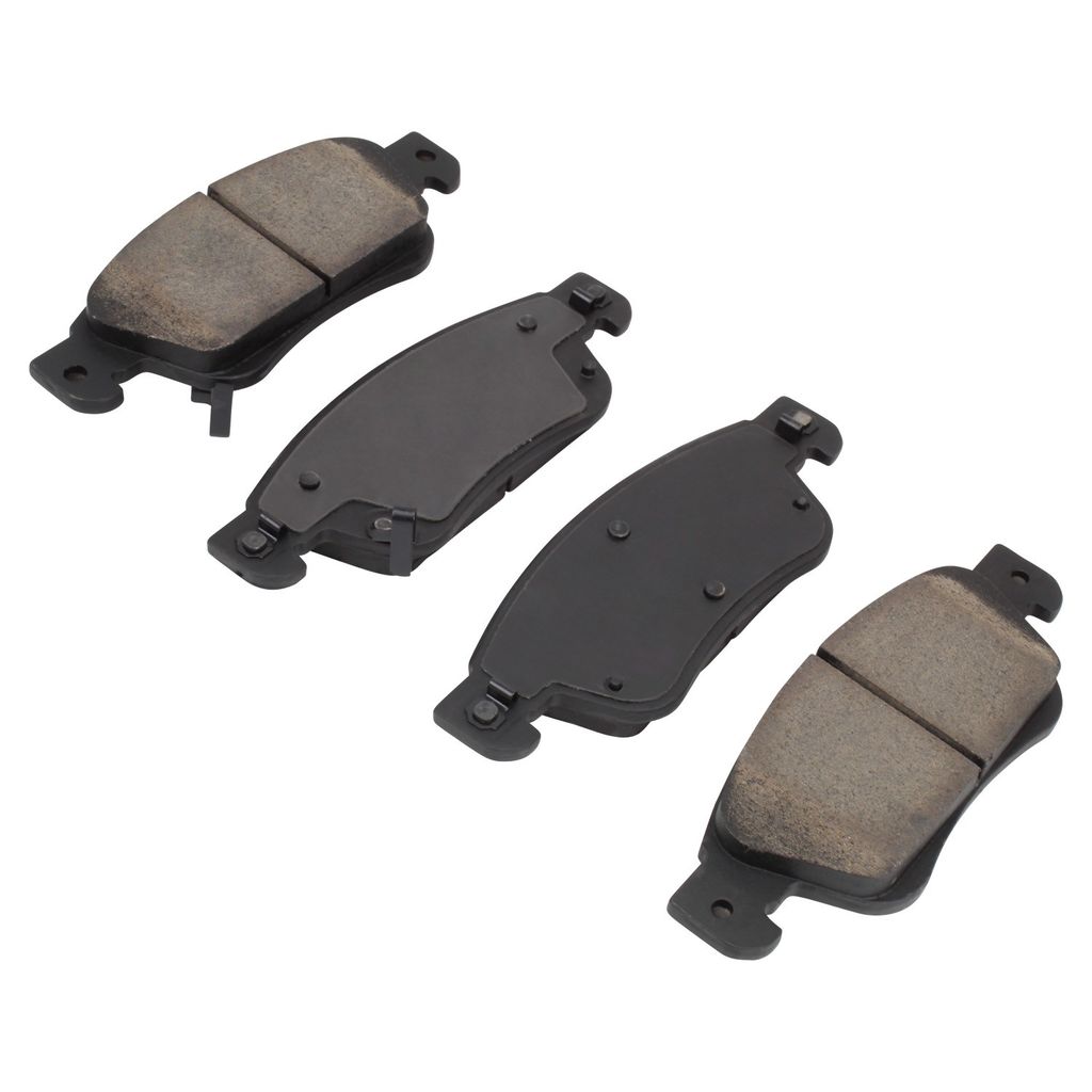 Quality-Built 1000-1287M - QB Semi-Metallic Brake Pad Set