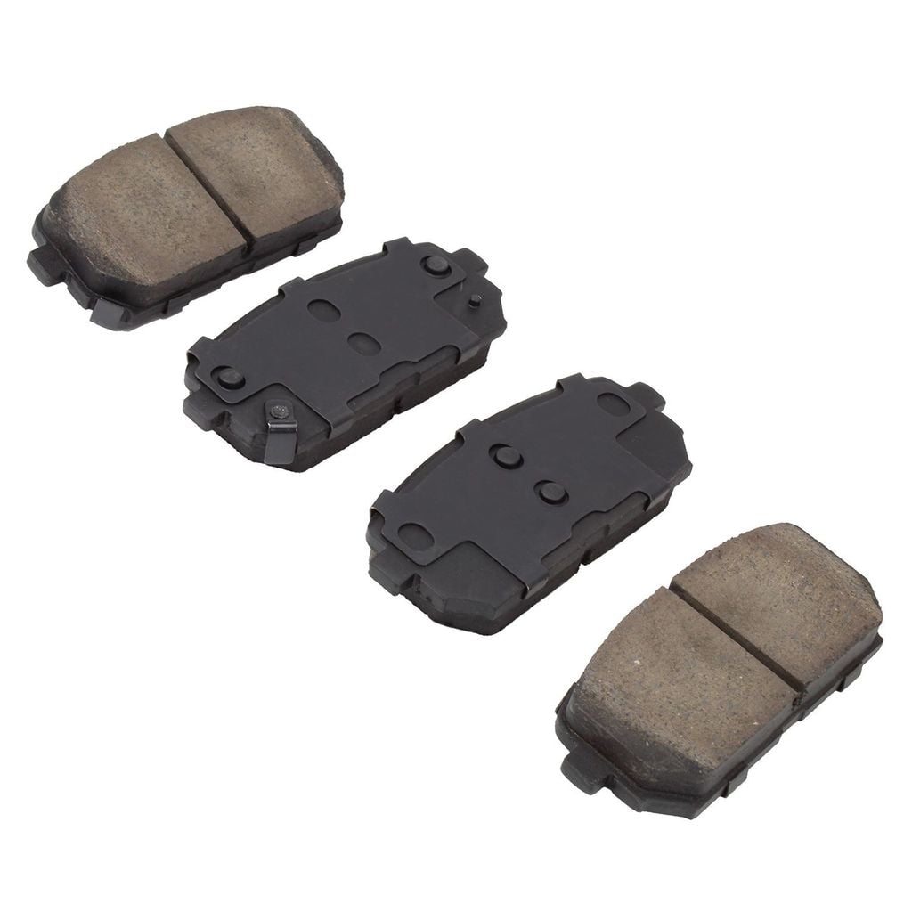 Quality-Built 1000-1296M - QB Semi-Metallic Brake Pad Set