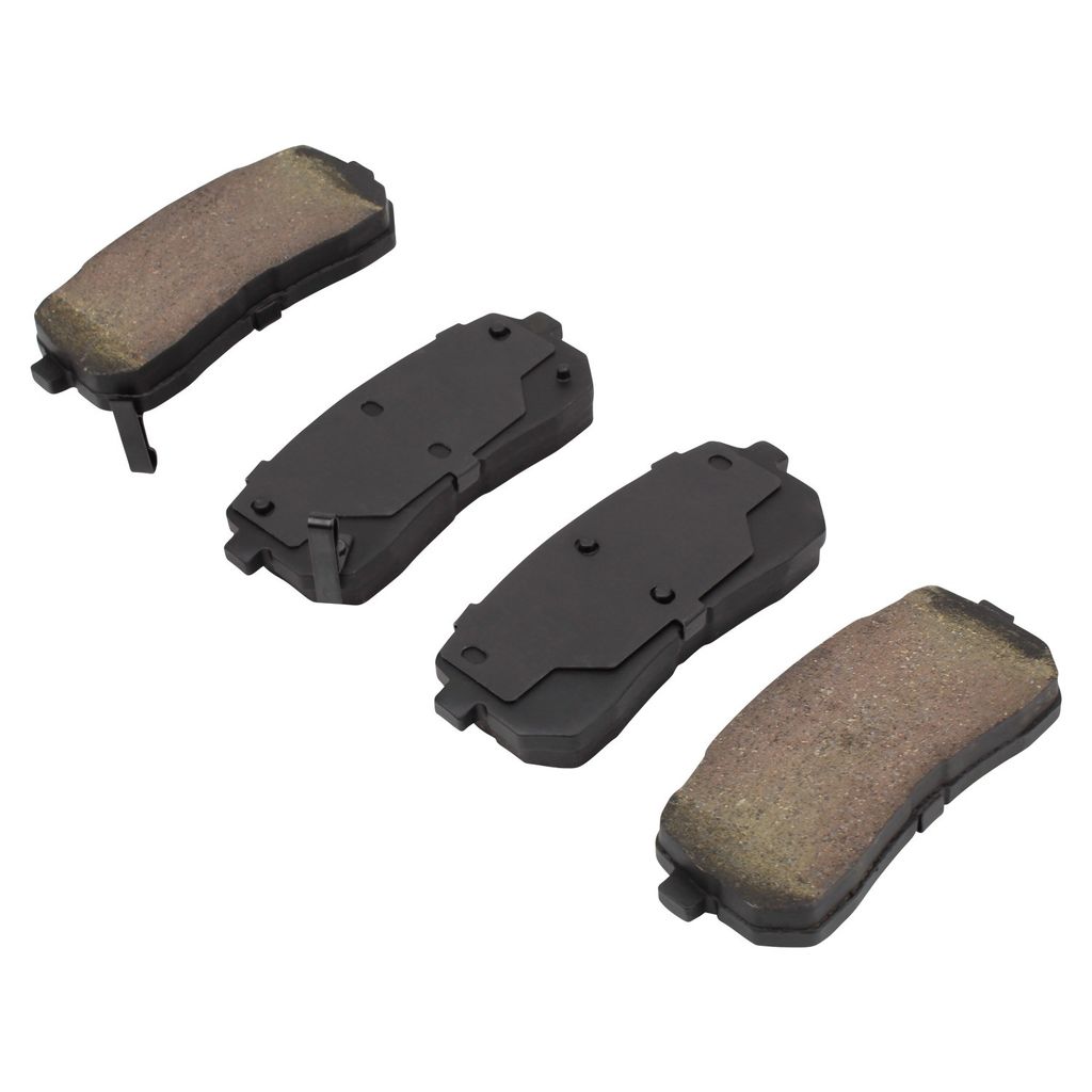 Quality-Built 1000-1302M - QB Semi-Metallic Brake Pad Set