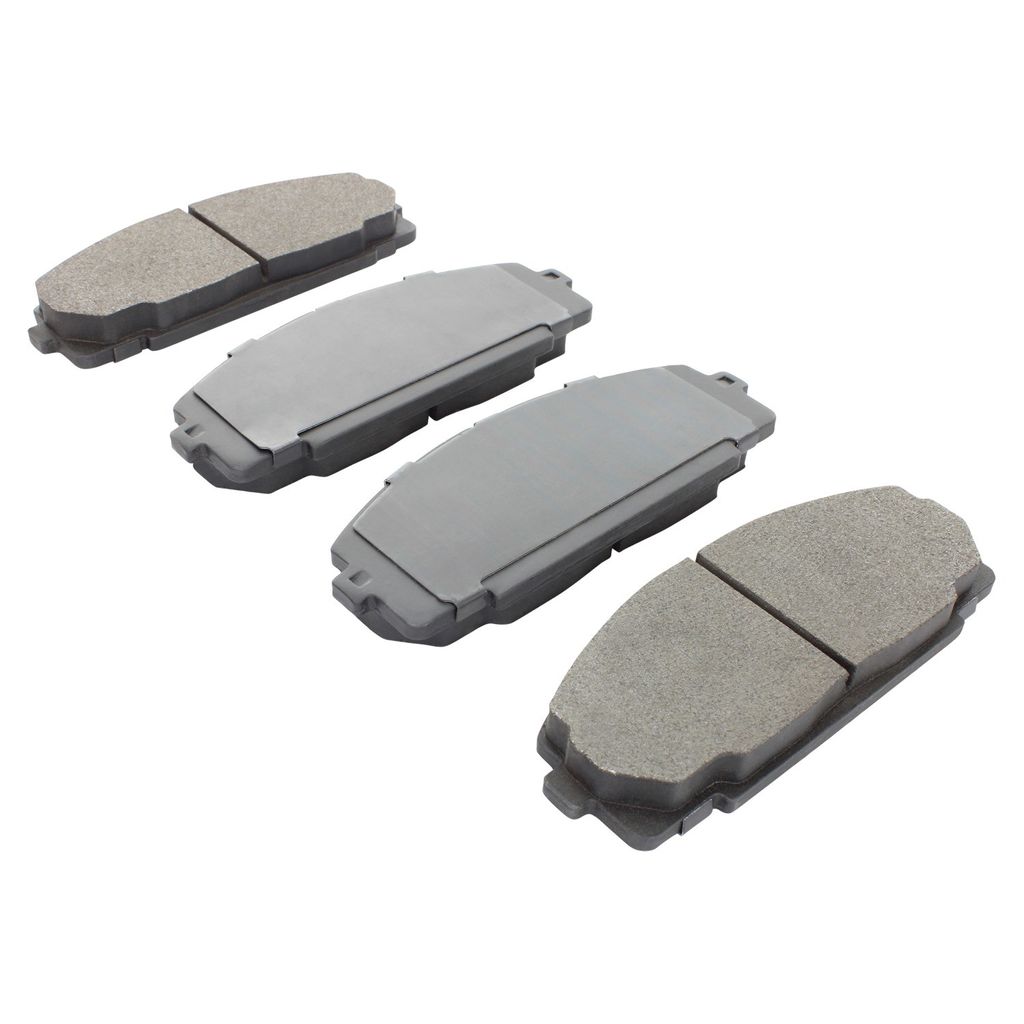 Quality-Built 1000-1344M - QB Semi-Metallic Brake Pad Set