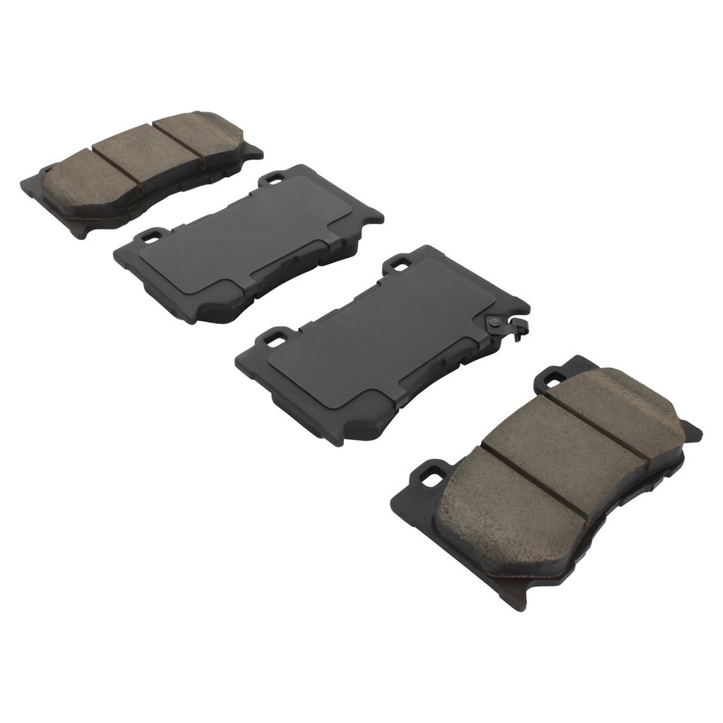 Quality-Built 1000-1346M - QB Semi-Metallic Brake Pad Set