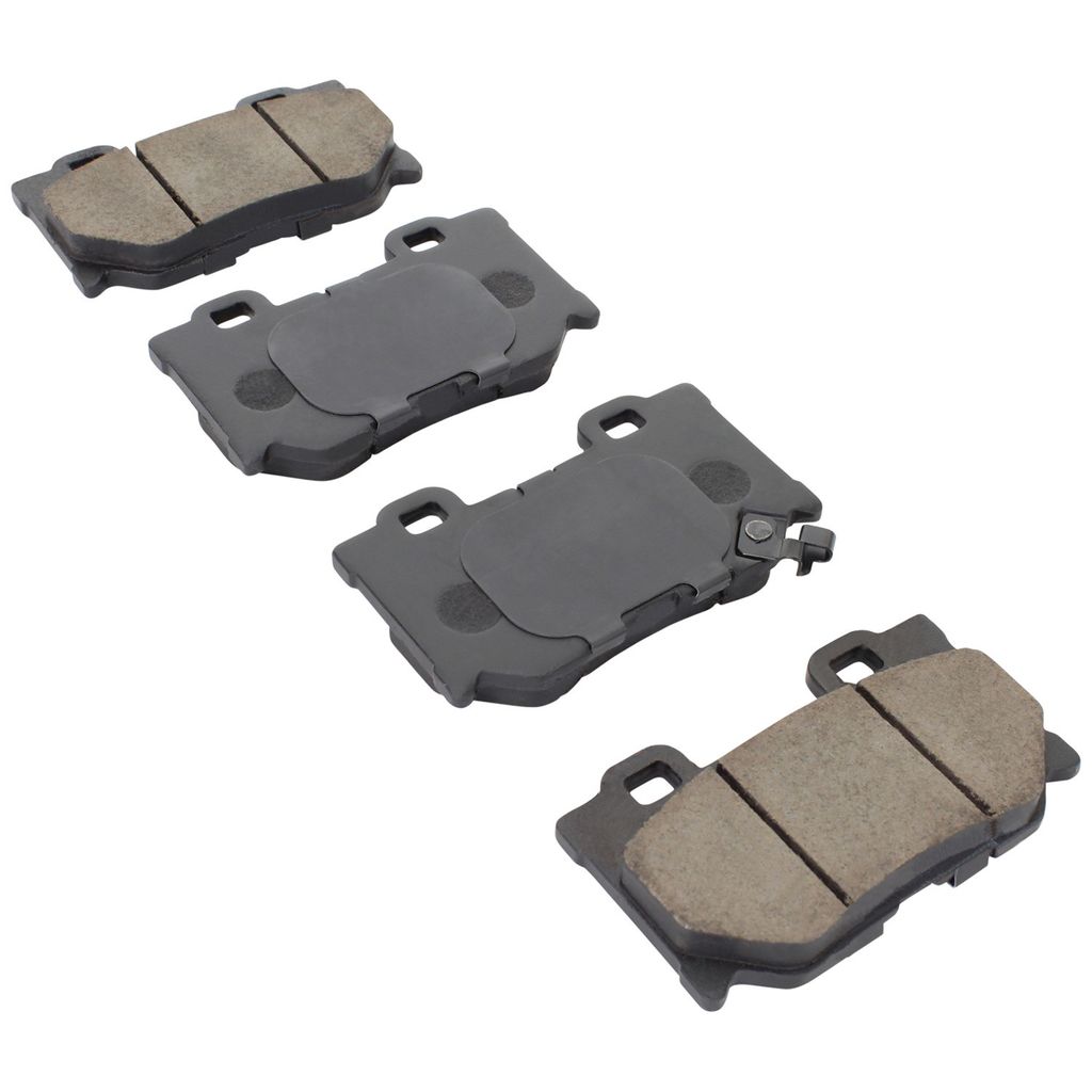 Quality-Built 1000-1347M - QB Semi-Metallic Brake Pad Set